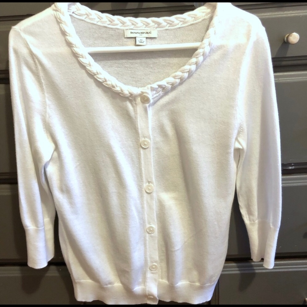 Banana Republic button down cardigan